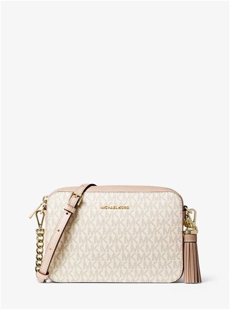 michael kors pink crossbody purse